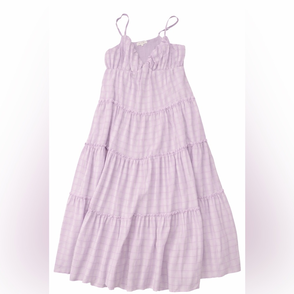 Free the Roses Lavender Dress